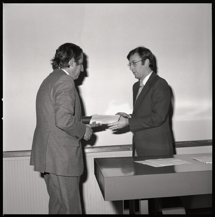 Cérémonie de remise des diplômes et des nominations.