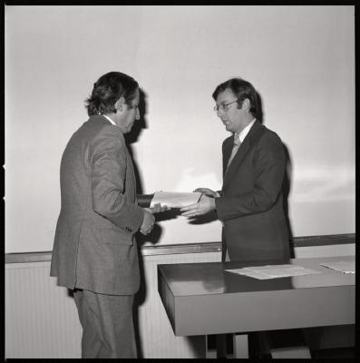 Cérémonie de remise des diplômes et des nominations.
