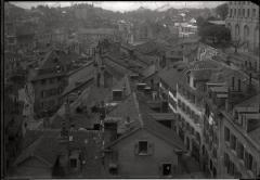 Document de la LVT, vue sur les rues du Pré et du Flon.