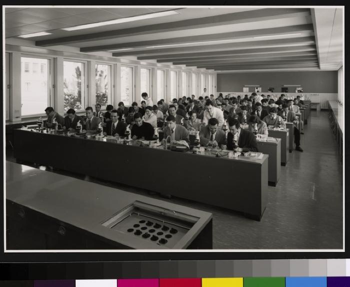 Nouvelle Ecole de médecine (Bugnon), laboratoire d'histologie