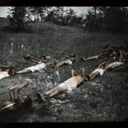 Santé publique: lutte contre la tuberculose (LVT), cure préventive de soleil et de gymnastique de Begnins.