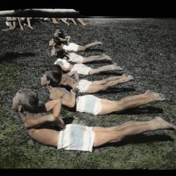 Santé publique: lutte contre la tuberculose (LVT), cure préventive de soleil et de gymnastique de Begnins.