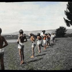 Santé publique: lutte contre la tuberculose (LVT), cure préventive de soleil et de gymnastique de Begnins.